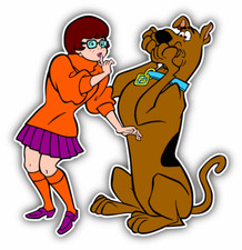 Scooby Doo Velma Cartoon Car Bumper Sticker Decal 5'' x 5''