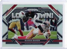 2022 Panini Prizm Budda Baker Silver Prizm Lockdown! #L-10 Arizona Cardinals
