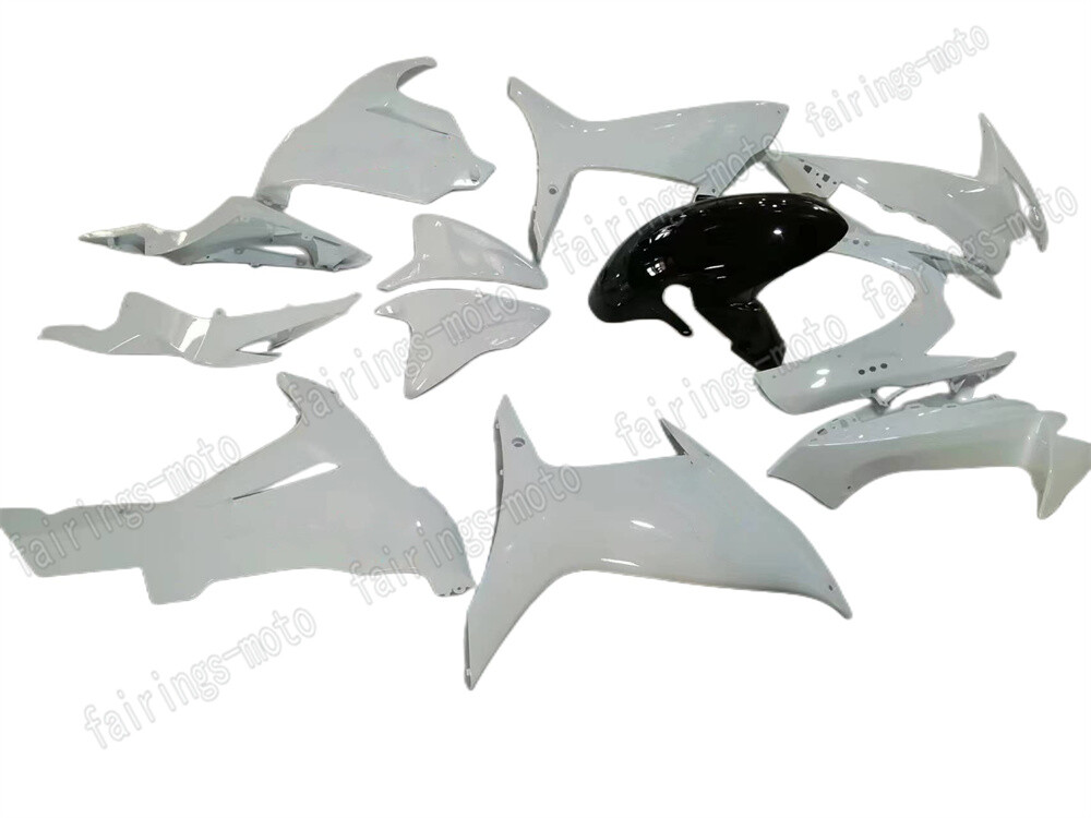 White Black Fairing Kit for 2011-2023 GSX-R 600/750 ABS Bodywork A41