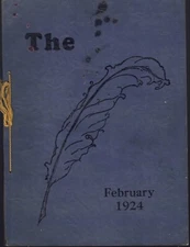Parkersburg High School yearbook Quill Feb. 1924, Parkersburg, West Virginia