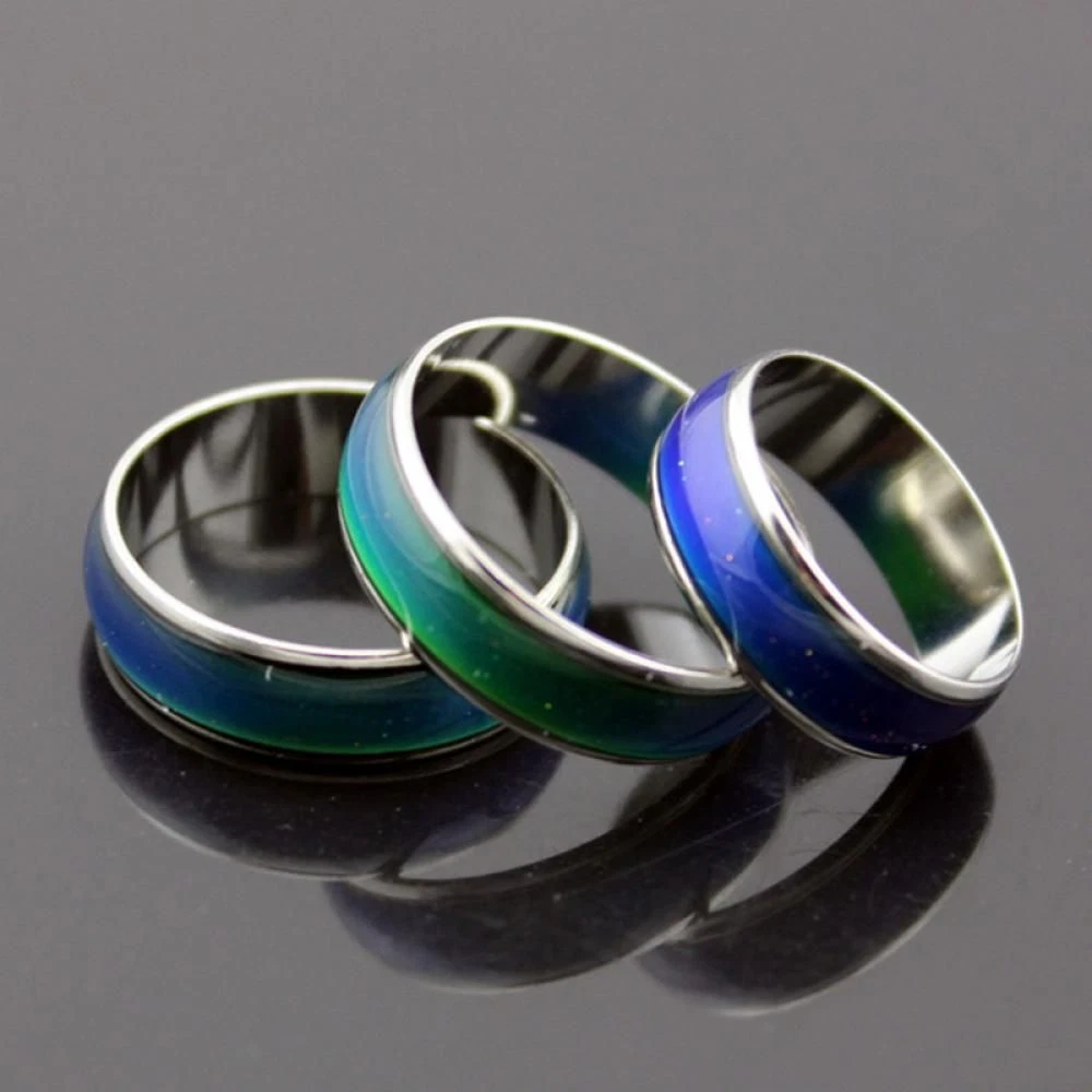 Amazing Unisex Emotion Feeling Temperature Control Mood Ring Color