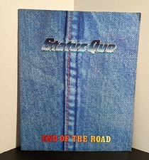 Status Quo - End Of The Road European Tour 1984 Tour Program EUC
