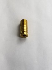  1 5/16 - 18 Threaded Self Aligning Brass Pool Cue Shaft Insert
