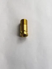 (1) 5/16 - 18 Threaded Self Aligning Brass Pool Cue Shaft Insert