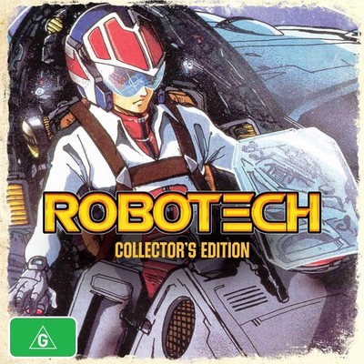 Robotech (Complete Series) + Action Figure - 13-Disc Box Set (Blu-ray) Tom Wyner