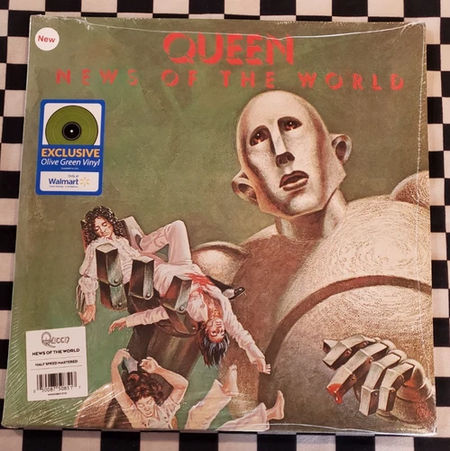 News of the World LP by Queen olive green vinyl limited edition 2022 sealed new