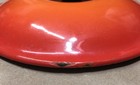 Le Creuset Enameled Cast Iron Orange Flame Size 18 LID ONLY Made in France — photo 7
