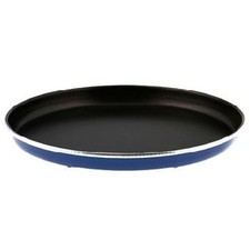 wpro plat à tarte 27cm anti-adhésif pour micro-ondes crisp avm250