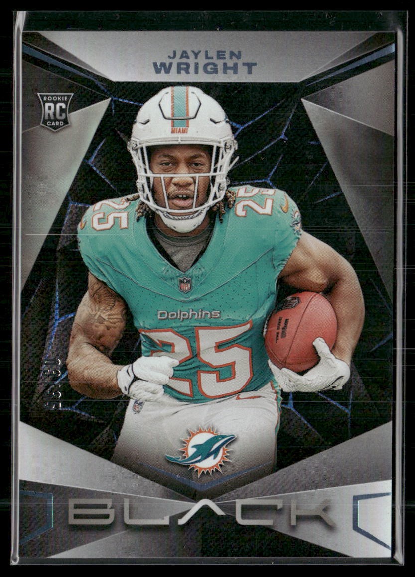2024 Panini Black #148 Jaylen Wright Sapphire #/35
