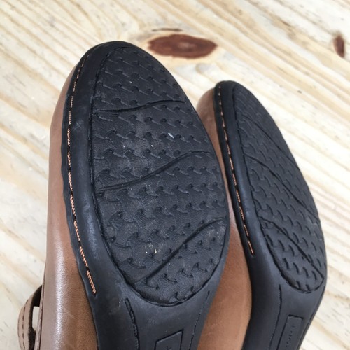 Rockport Cobb Hill Shoes Womens 6M Abbott Ankle Strap Brown Leather Block CG8442 - Picture 13 of 18