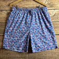 Peter Millar Swim Shorts Mens XL Seaside Starfish Print Trunks Mesh Pockets