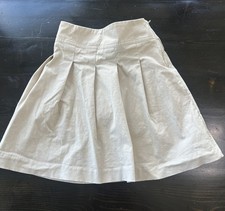 Tommy Bahama Kids School Uniform Khaki Skort adjustable waist L 10-12