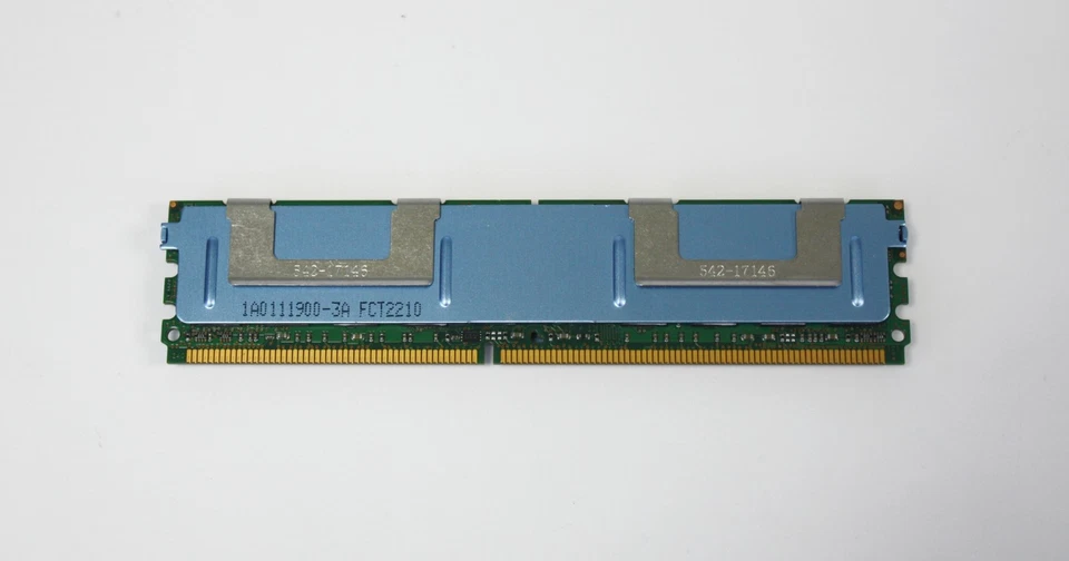 Micron 32GB(4x8GB) 4Rx4 PC2-5300F MT72HTS1G72FZ-667H1D6 ECC Reg Server Memory - Image 3 of 3