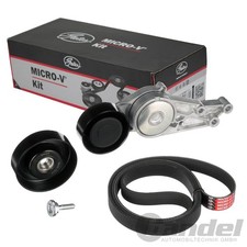 GATES KEILRIPPENRIEMEN-SATZ passend für AUDI A4 A6 SEAT EXEO | K016PK1573