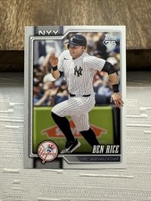 2026 Topps Series 1 - #133 Ben Rice Yankees