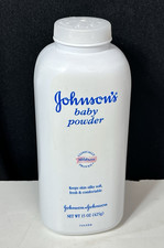Johnsons Baby Powder Original Formula with Talc 15 oz 1/2 Full Discontinued 2004