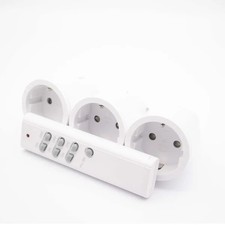 Intertechno Funk Steckdosen IT3-2300 mit Handsender Smart Home 3er Set