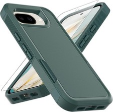Google Pixel 10A Case, Military Grade Drop Tested with HD Screen Protector, Rugg