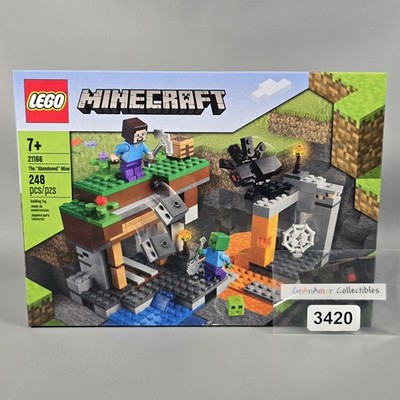 LEGO Minecraft 21166 The ''Abandoned'' Mine (248 Pcs) Spider Zombie Slime New 2020