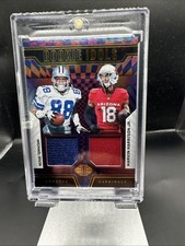 2024 Panini Illusions Michael Irvin/Marvin Harrison Jr. Rookie Idols Dual Patch