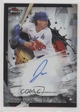 2024 Topps Finest Finest Auto Refractor Jonny Deluca #FA-JD Auto 17kh