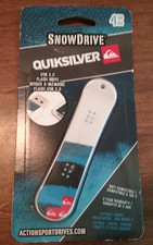 Snowdrive Quiksilver USB 2.0 Flash Drive 4 GB Go  NEW
