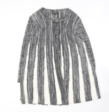 Womens UK Size M Frank Saul Grey Jacket