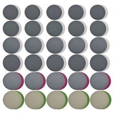 Neu Praktisch Sandpapier Schleifscheiben Wasserdicht Zubehör 60pcs/set