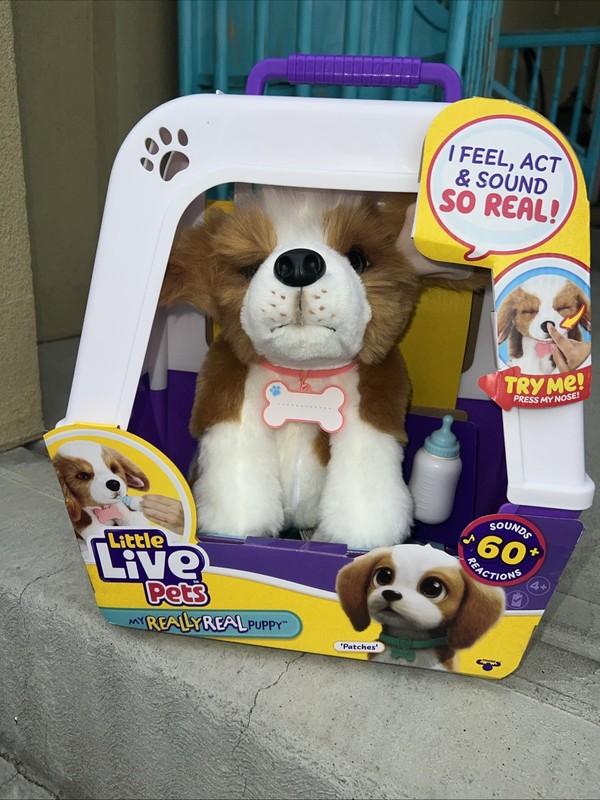 Little Live Pets My Really Real Puppy Patches The Beagle Interactive 60+ Sounds