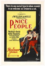 Nice People (1922)_0 A3 Poster 12-16inch 30-40cm  Film Movie Cinema Cult Retro A