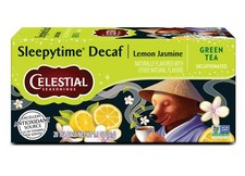 Celestial Seasonings Decaf Green Tea With Botanicals And Vitamin C 20 Count