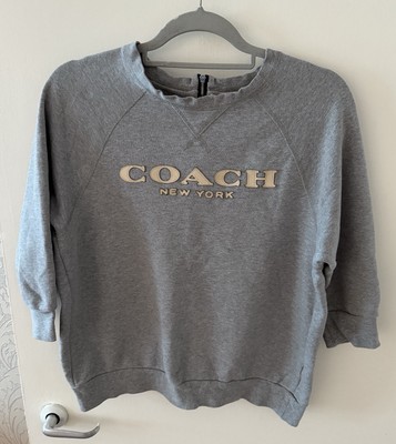 Coach New York Vintage Fleece Sweatshirt Size S