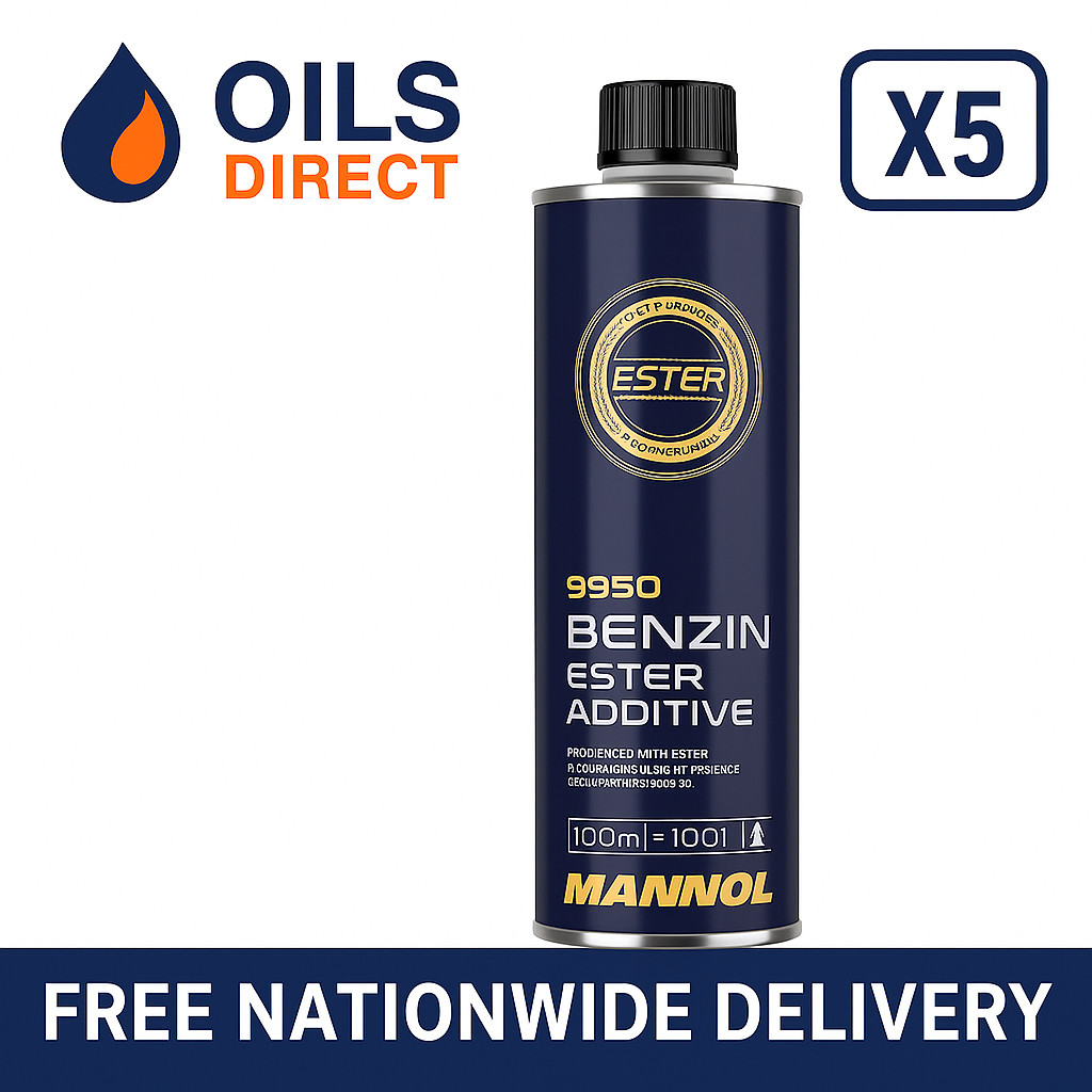 Mannol - Benzin Ester Petrol Additive Fuel Economy E10 E15 9950 100ml X5