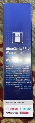 NEW Bosch Siemens UltraClarity Pro Wasserfilter Water Filter