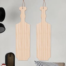 2 Pieces Sorority Paddle 18 Inch, Unfinished Solid Pine Wooden Paddle, Greek ...