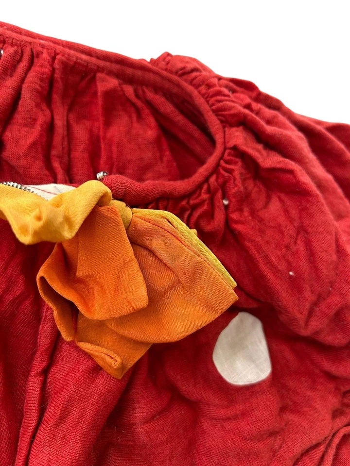 Antiguo Disfraz de Payaso Vintage Niño Halloween Fiesta Baile Hecho a Mano Foto 3 de 4