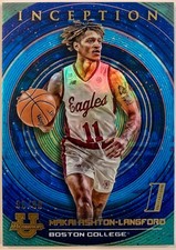 2022-23 Bowman Inception University Blue SP #12 Makai Ashton-Langford /99