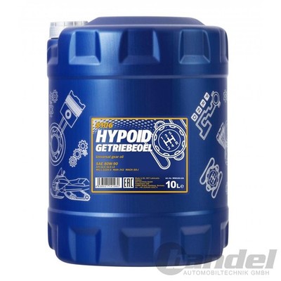 10L MANNOL GETRIEBEÖL 80W-90 API GL 4/GL 5 LS MIL-L 2105 D MAN 342 MAC