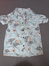 Hawaii/ Frühlings Hemd Jungen Gr 128 von Takko Top Zustand