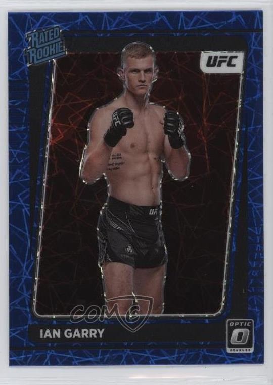2022 Donruss Optic UFC Blue Velocity Prizm Ian Machado Garry #108 Rookie RC 02l5