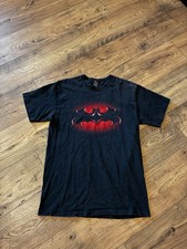 VTG 90s DC Comics Batman Robin T-Shirt Adult Large Black Single Stitch