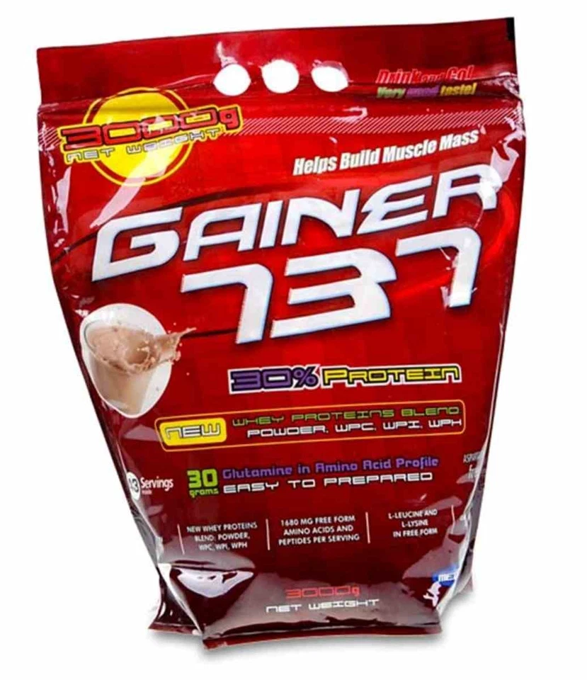 Megabol Gainer 737 Erdbeergeschmack 3kg - Bild 1 von 1