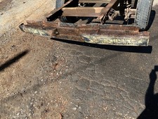 Patina Rear Chevy Truck Bumper Stamped John Ellis Chev  Memphis Tenn
