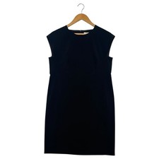 MM Lafleur Dress Womens 4 Black Sleeveless Sheath Career Work Office Minimalist