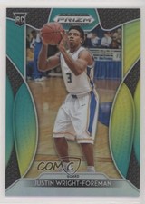 2019 Panini Prizm Draft Picks Green & Yellow /249 Justin Wright-Foreman #55 qy8