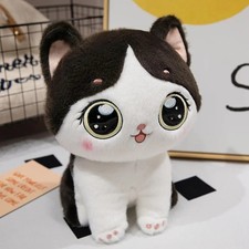 Cat Black 10 Inch Stuffed Animals Toddler Plush Toys Kids Fluffy Dolls Gifts