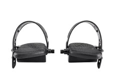 DP Airgometer Stationary Bike Left and Right Foot Pedal Pair with Strap 39242900