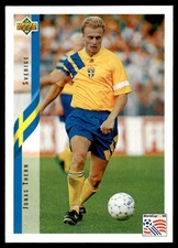 1994 Upper Deck World Cup Contenders ENG/ITA Jonas Thern Sweden #71