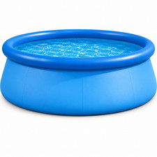 Inflatable Easy Set Round Swimming Pool 8ft Outdoor Garden Family Pool