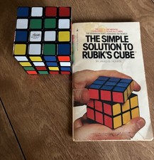 Rubik’s Revenge 4x4x4 Cube And Rubik’s Solution Book 1981